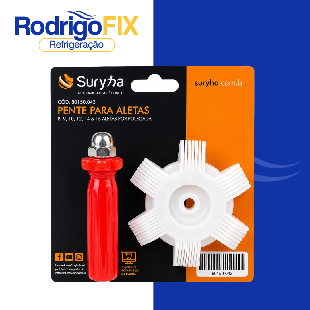 PENTE PARA ALETAS 6 MEDIDAS SURYHA 80150.043 - sku8780 - Imagem 2