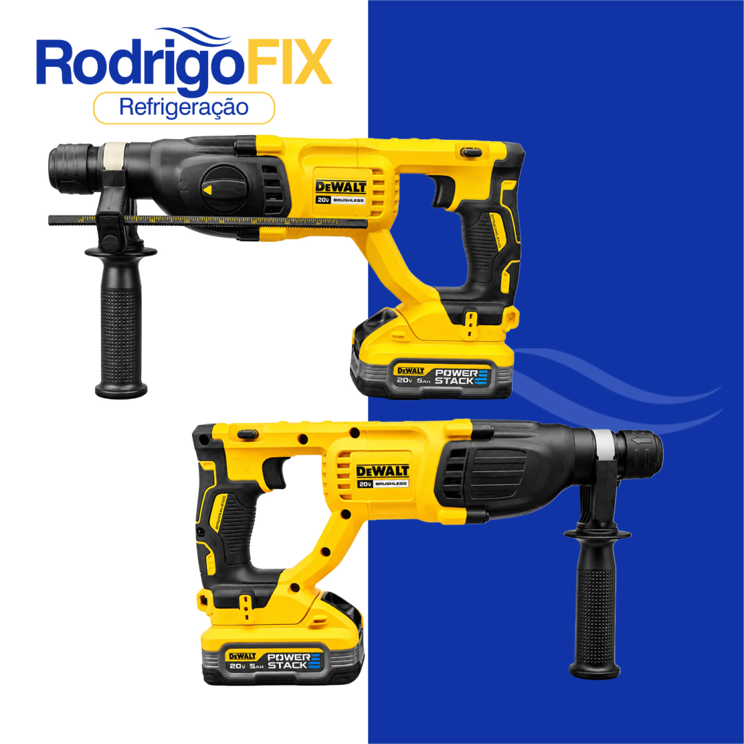 MARTELETE DEWALT 5AH POWER STACK 20V DCH133H2-BR - 9985 - Imagem 3