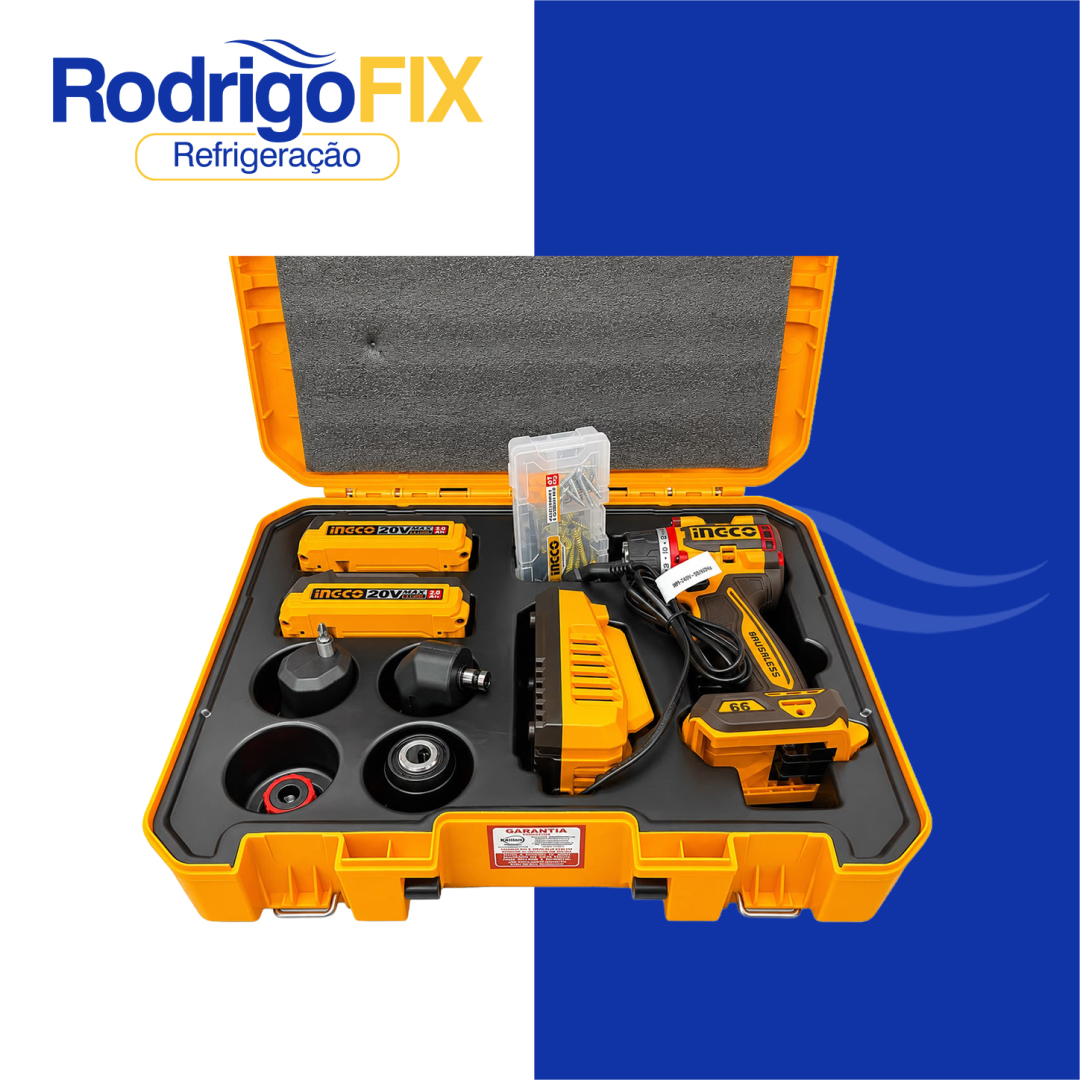 PARAFUSADEIRA/FURADEIRA MULT-CABEÇOTES 66NM C/BATERIA INGCO - sku12.965 - Imagem 4
