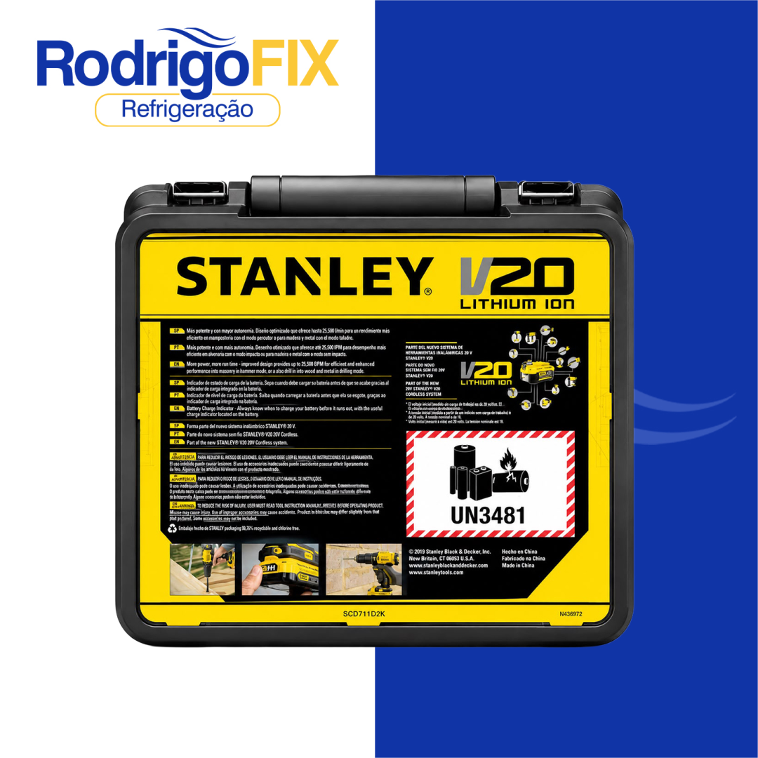 PARAFUSADEIRA A BATERIA STANLEYFATMAX SCD711D2K - sku9650 - Imagem 4