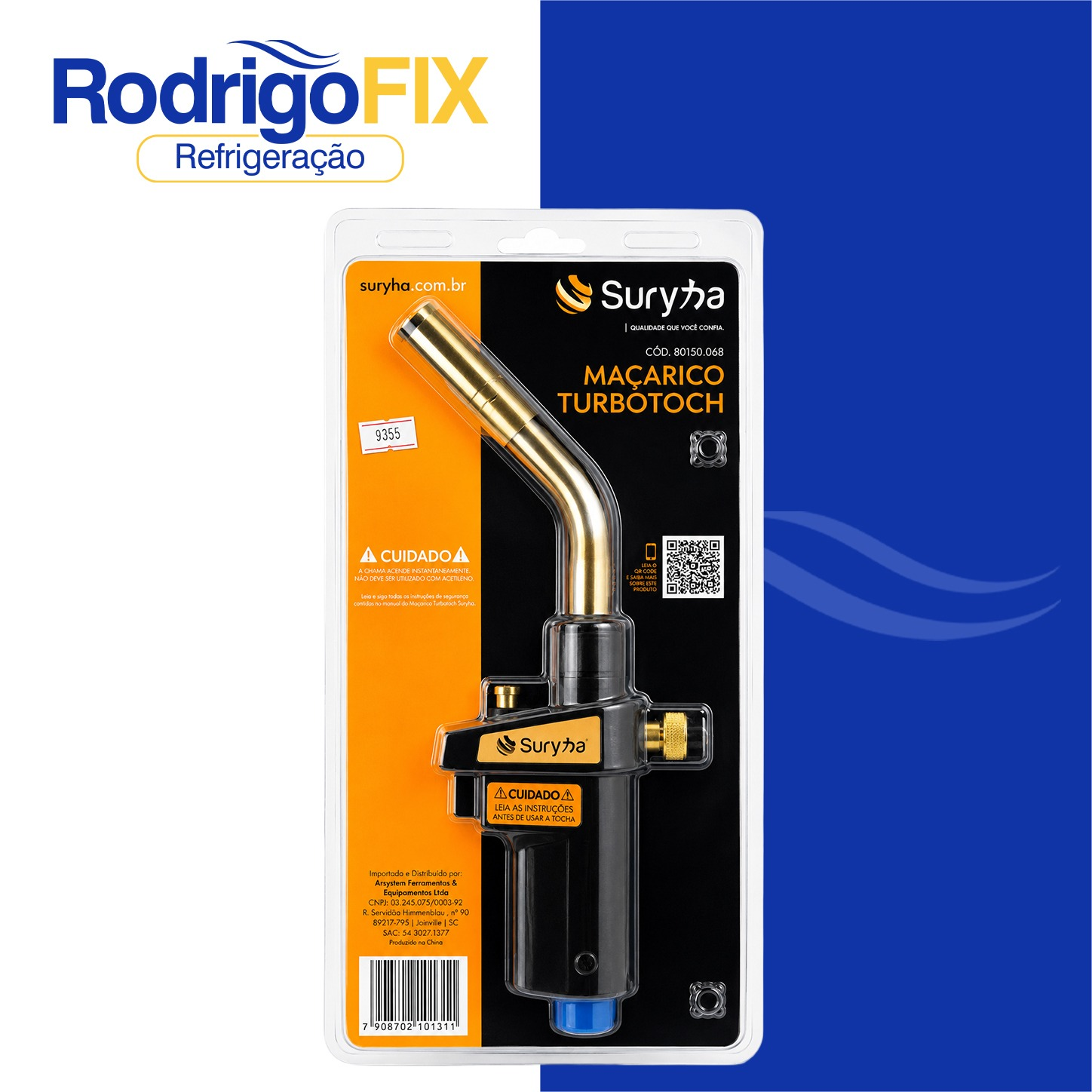 BICO PARA MAÇARICO AUTOMÁTICO TURBOTOCH SURYHA 80150.081 - sku9355