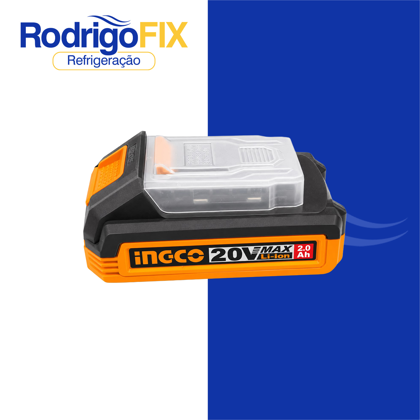 BATERIA SUPER ION-LITIO 2.0AH 20V LINHA P20S INGCO FBLI20011 - sku12.640