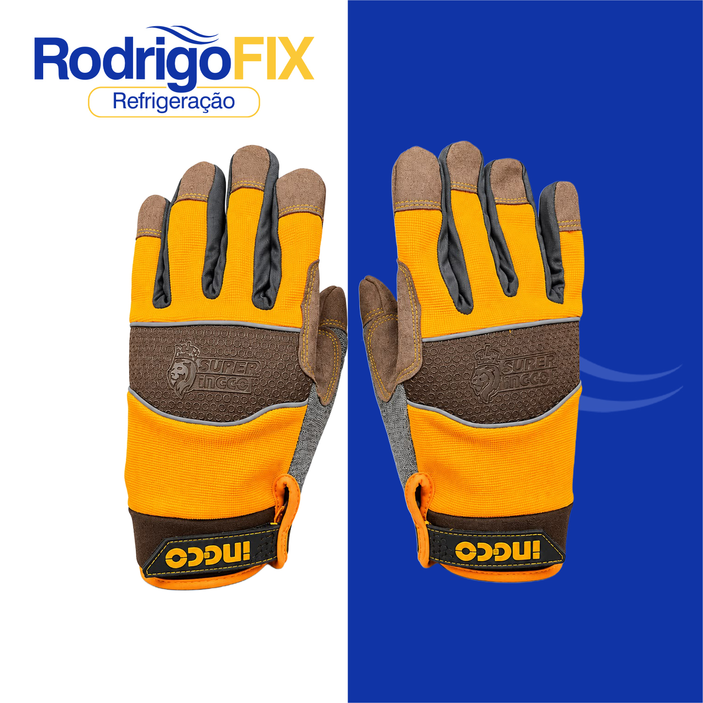 LUVA REFORÇADA USO GERAL INGCO HGMG01-XL - sku12.955