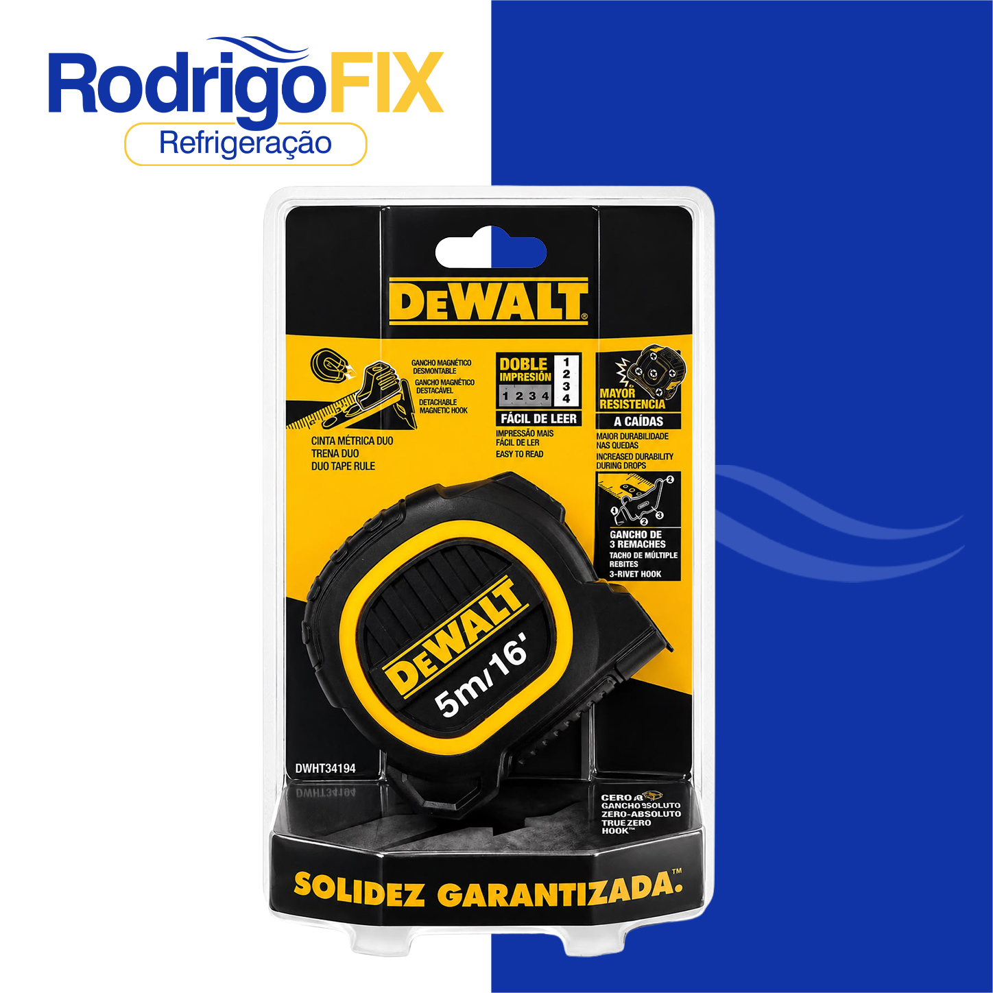 TRENA EMBORRACHADA PONTA MAGNETICA DEWALT DWHT34194l - sku9670