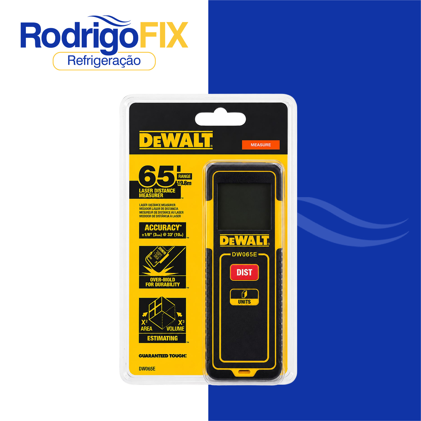 TRENA A LASER 20 METROS DEWALT DW065E - sku9735