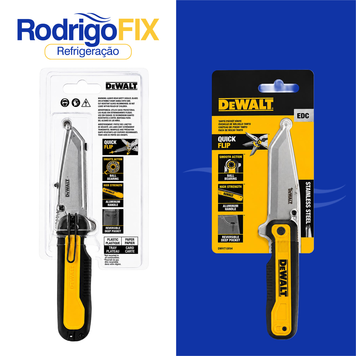 CANIVETE DE BOLSO DEWALT DWHT10994 - sku13.115