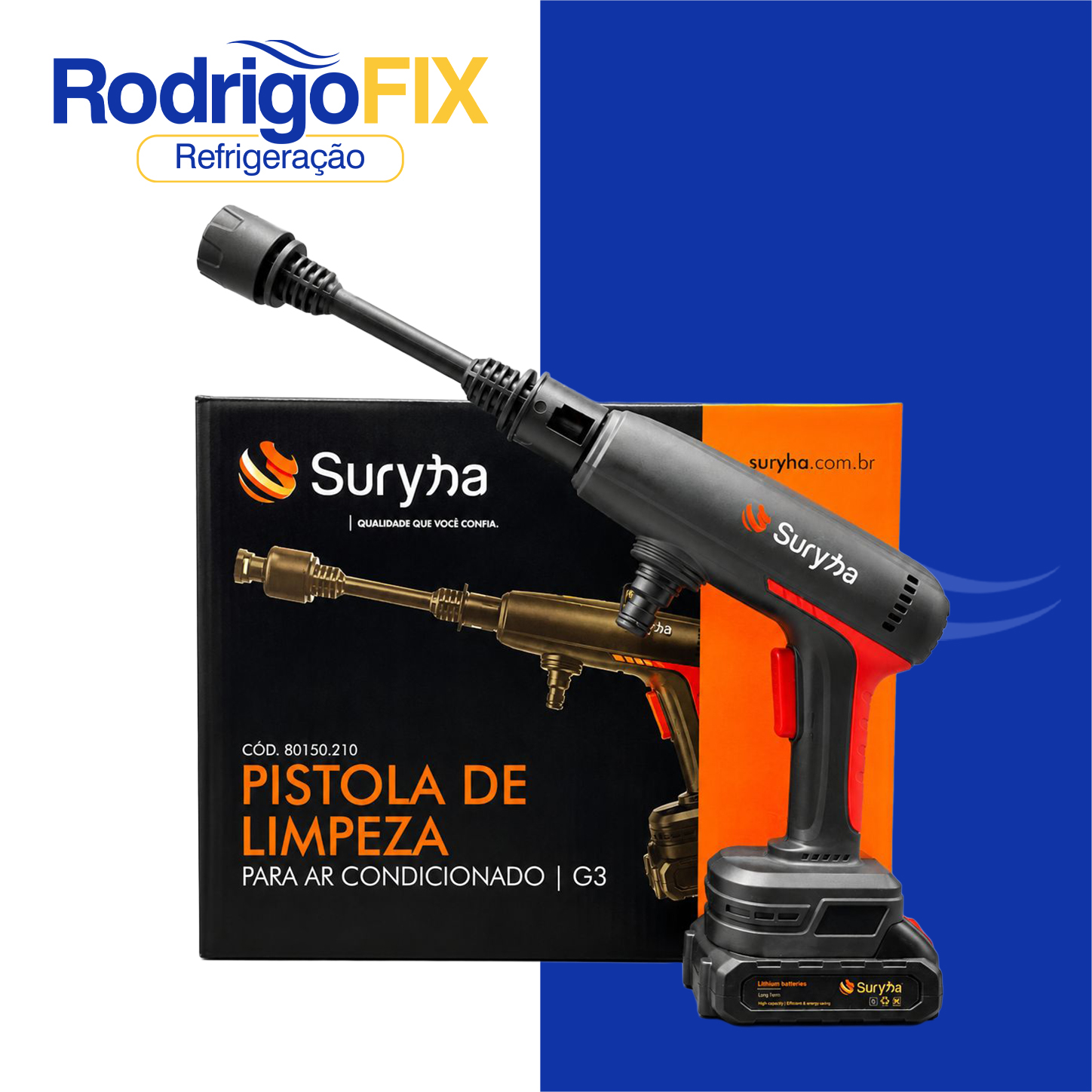 PISTOLA DE LIMPEZA G3 SURYHA 80150.210 - sku12.070