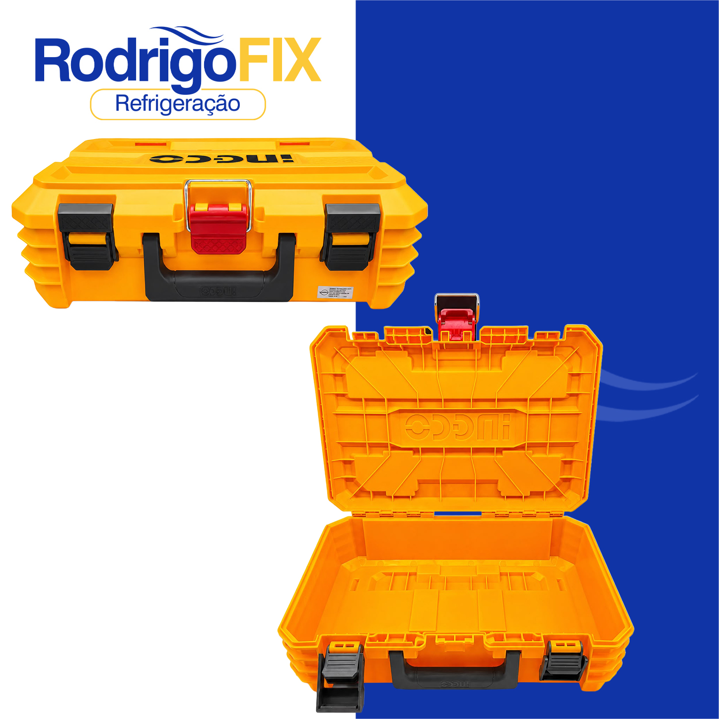 CAIXA DE FERRAMENTA EMPILHAVEL INGCO19pol.  PBXS102 - sku11.905