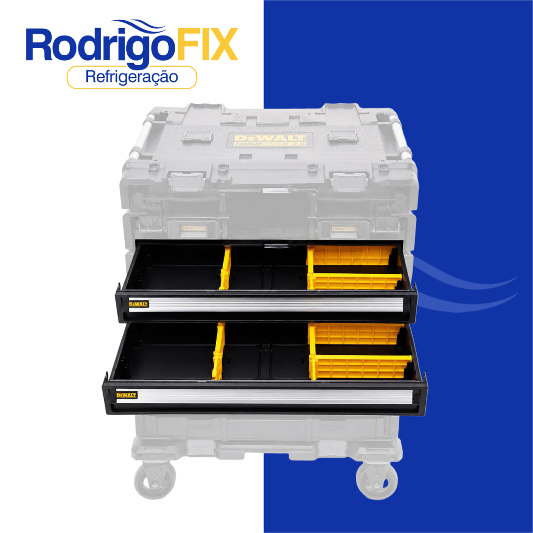 CAIXA ORGANIZADORA 2 GAVETAS TOUGHSYSTEM 2.0 DXL DEWALT DWST08520 - sku13.140 - Imagem 2