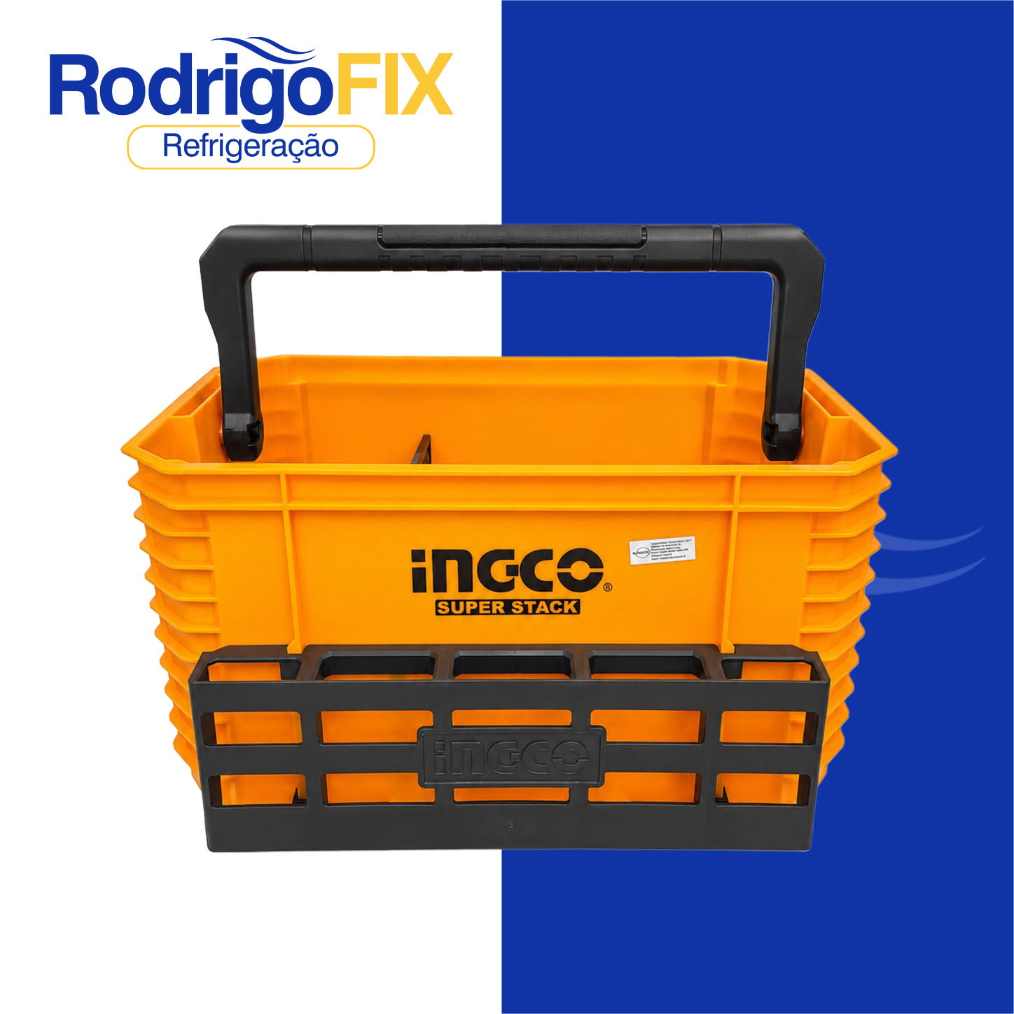 CAIXA DE FERRAMENTAS CESTO ORGANIZADOR INGCO PBXS104 - sku13.180