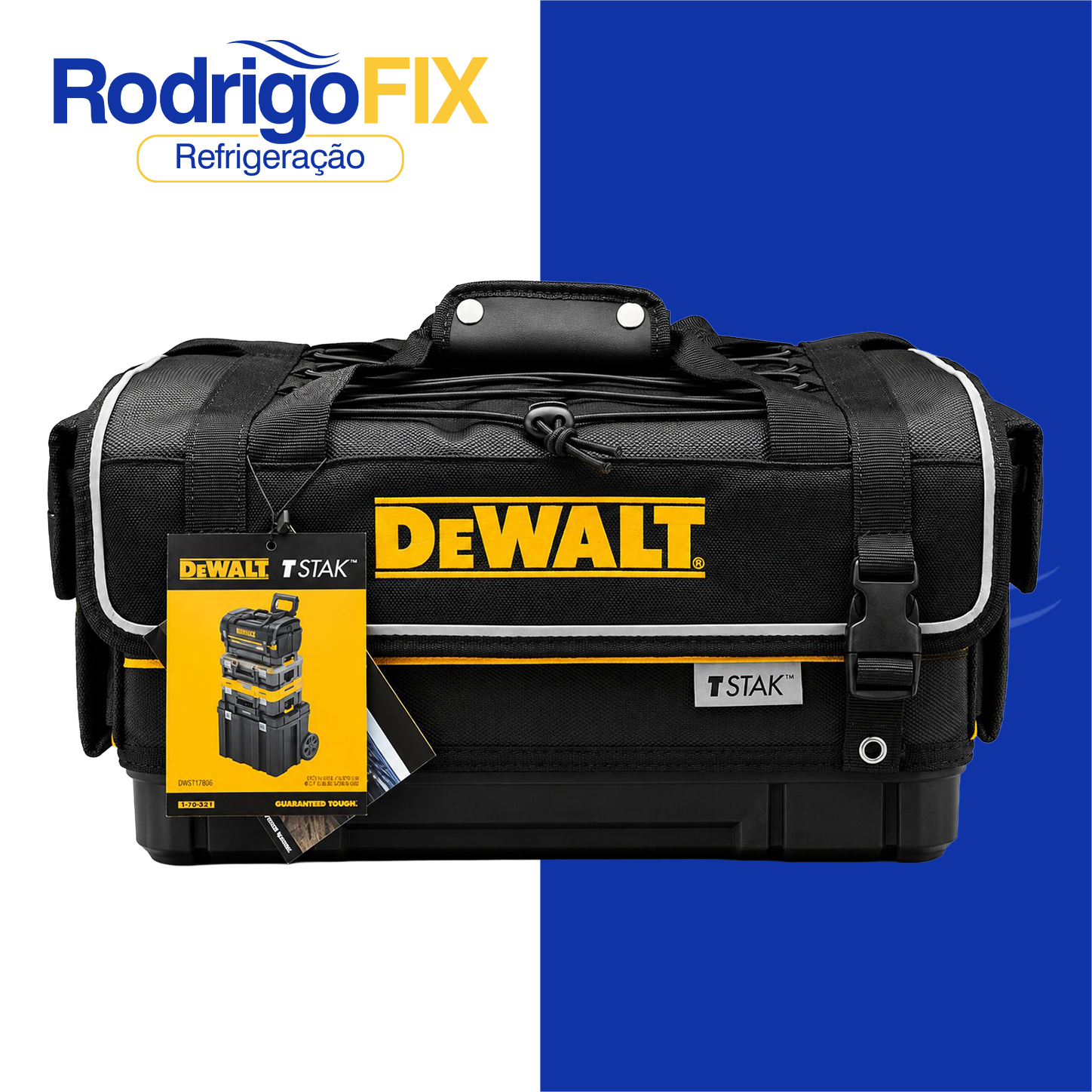 BOLSA DE FERRAMENTAS C/ORGANIZADOR TSTAK DEWALT DWST17623 - sku13.090